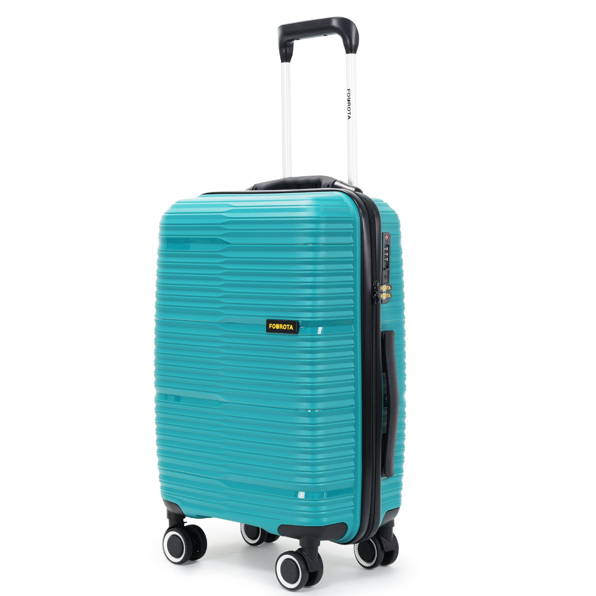 FOUROTA Handbagage Koffers met Weegschaal