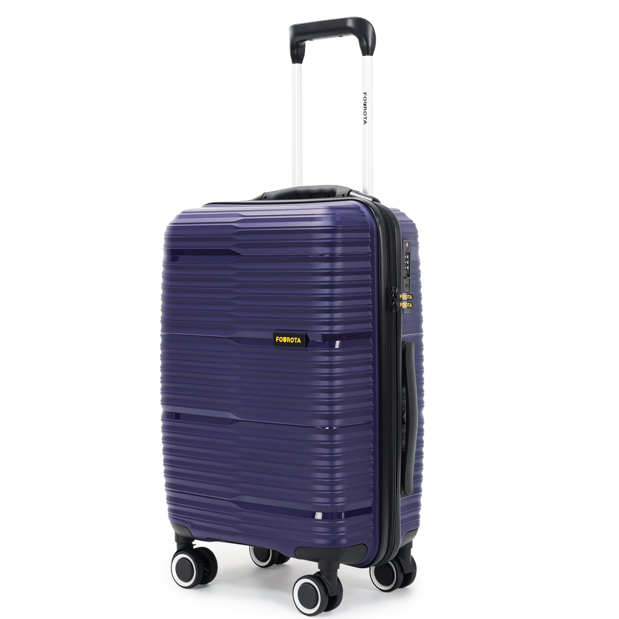 FOUROTA Handbagage Koffers met Weegschaal