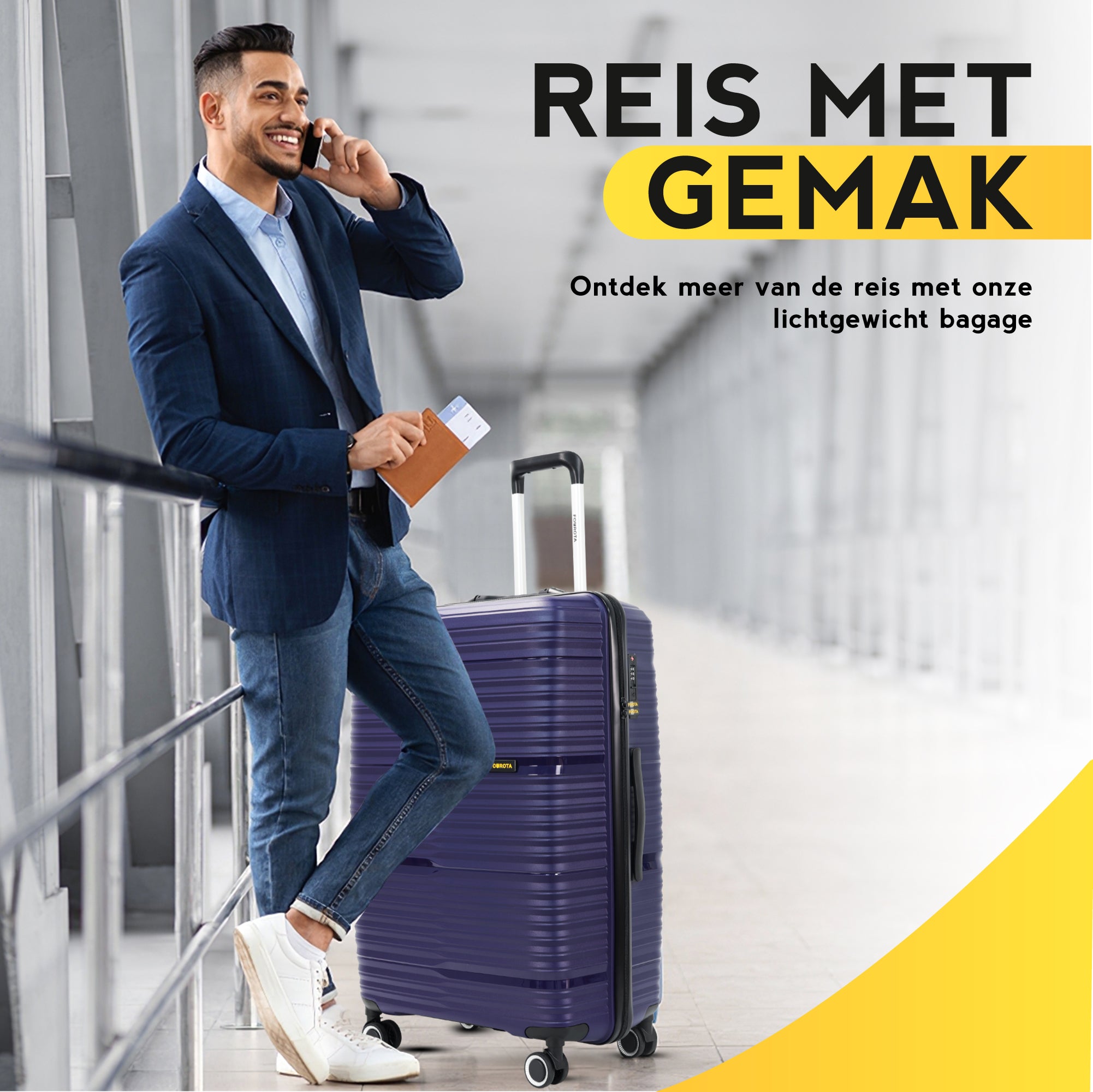 FOUROTA Kofferset met Weegschaal