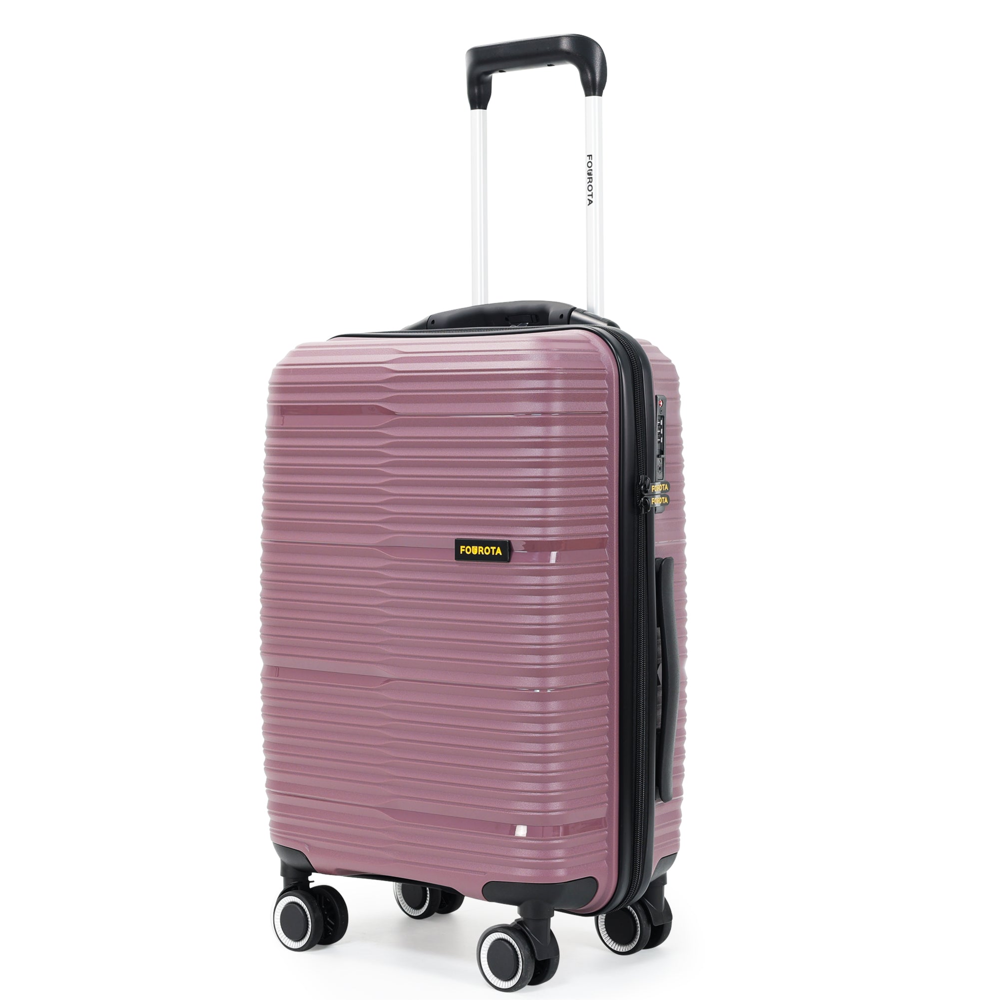 FOUROTA Handbagage Koffers met Weegschaal