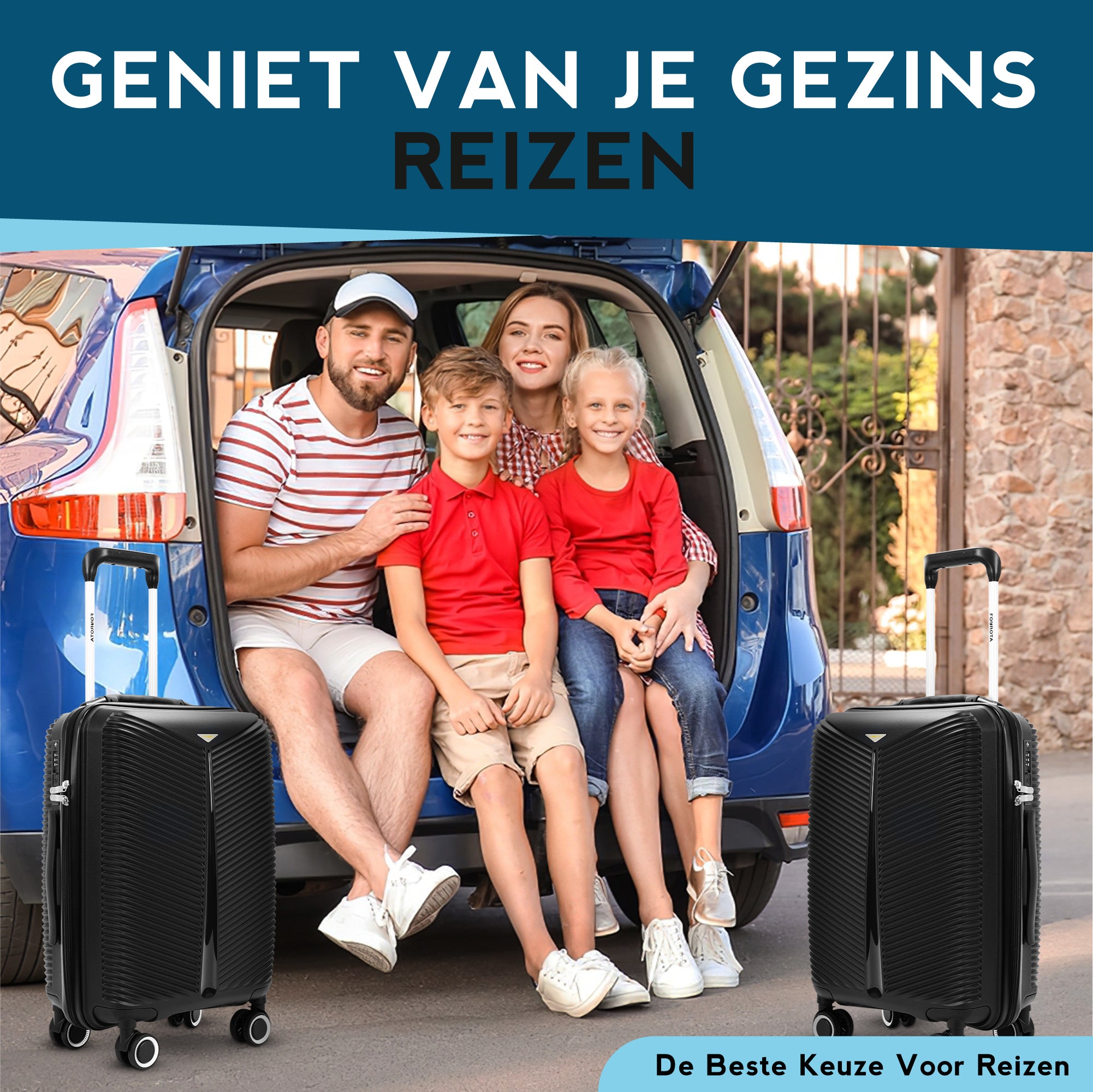 FOUROTA Handbagage met Weegschaal