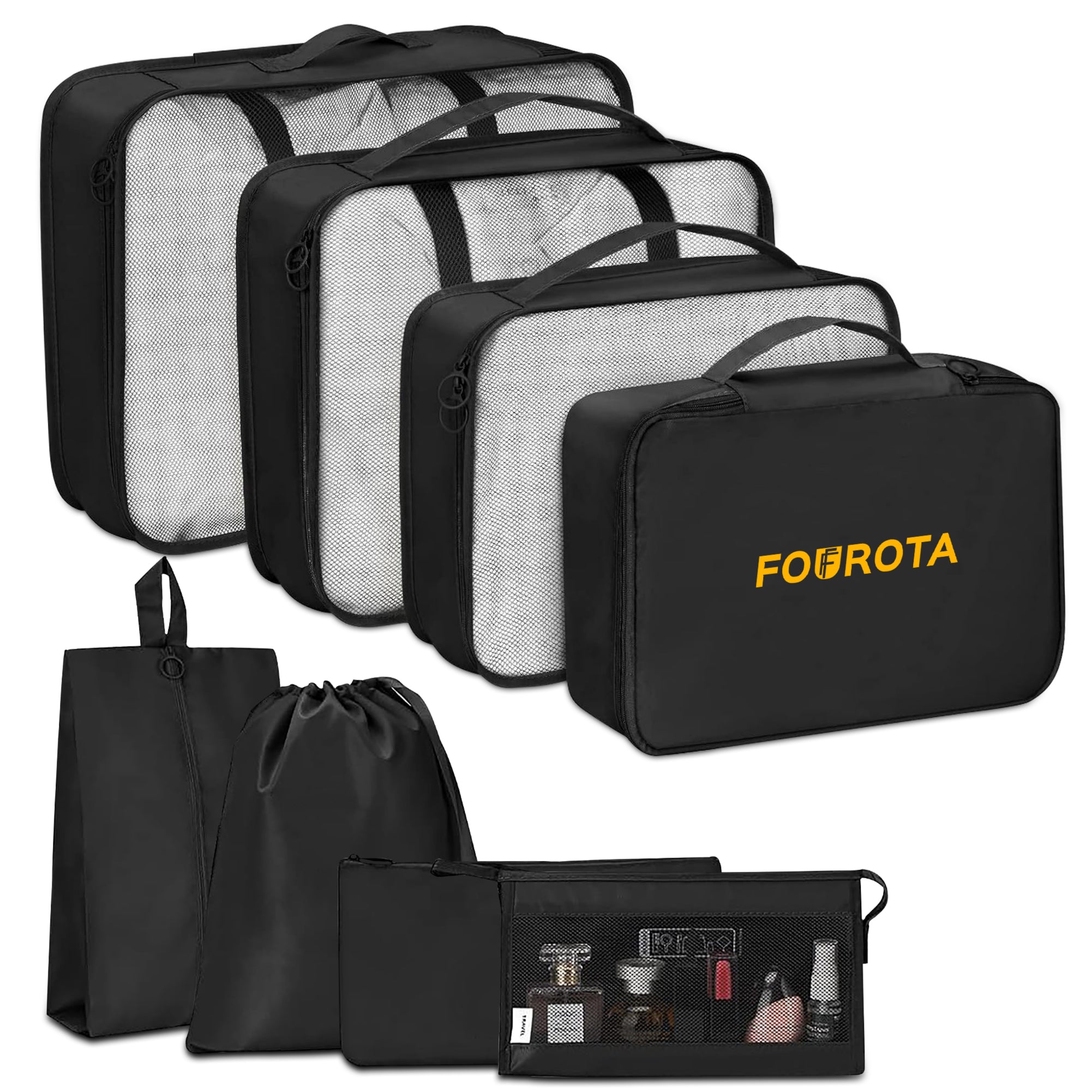 FOUROTA Koffer organizer 8 delige set