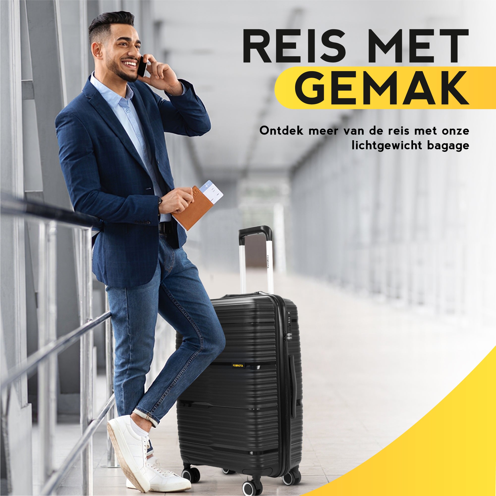 FOUROTA Kofferset met Weegschaal