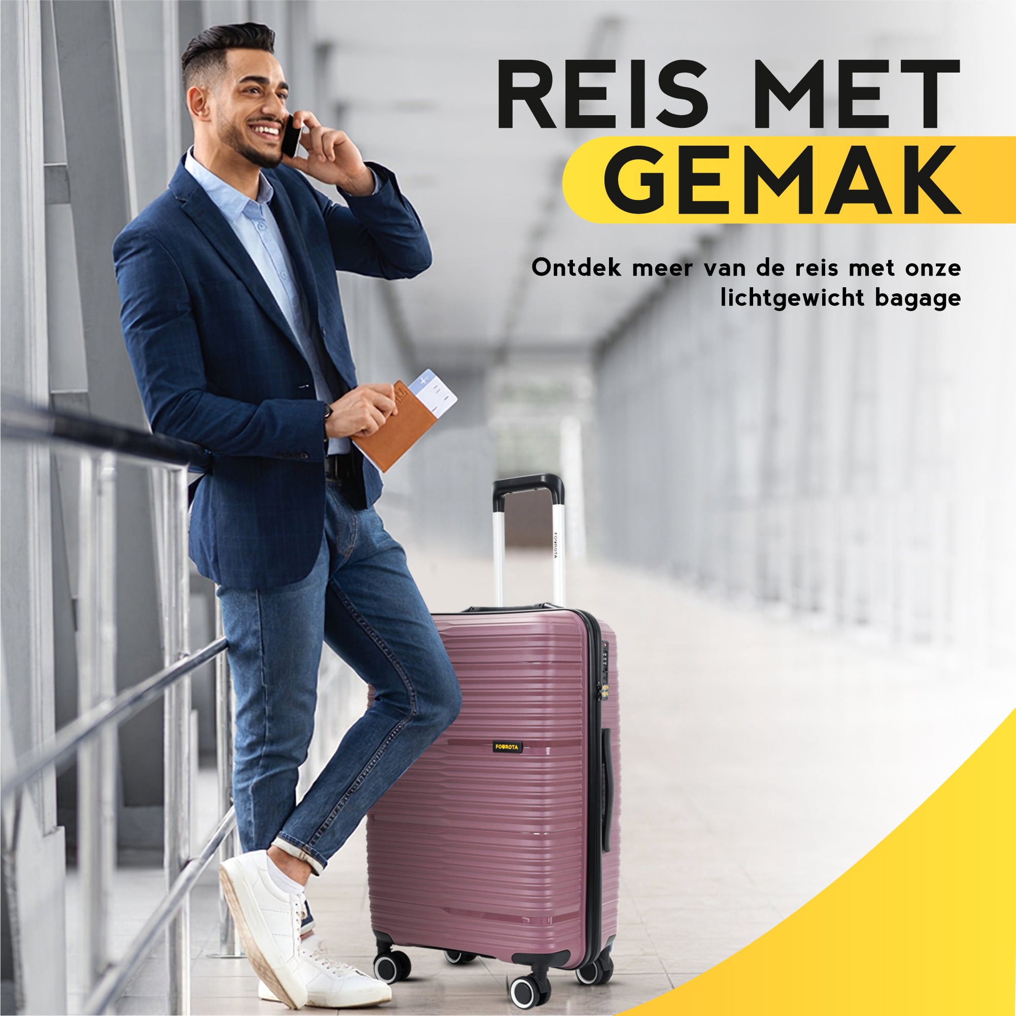 FOUROTA Kofferset met Weegschaal