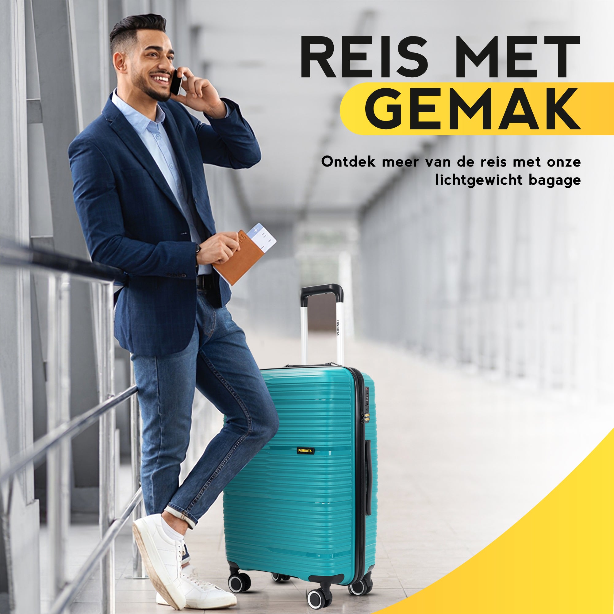 FOUROTA Kofferset met Weegschaal