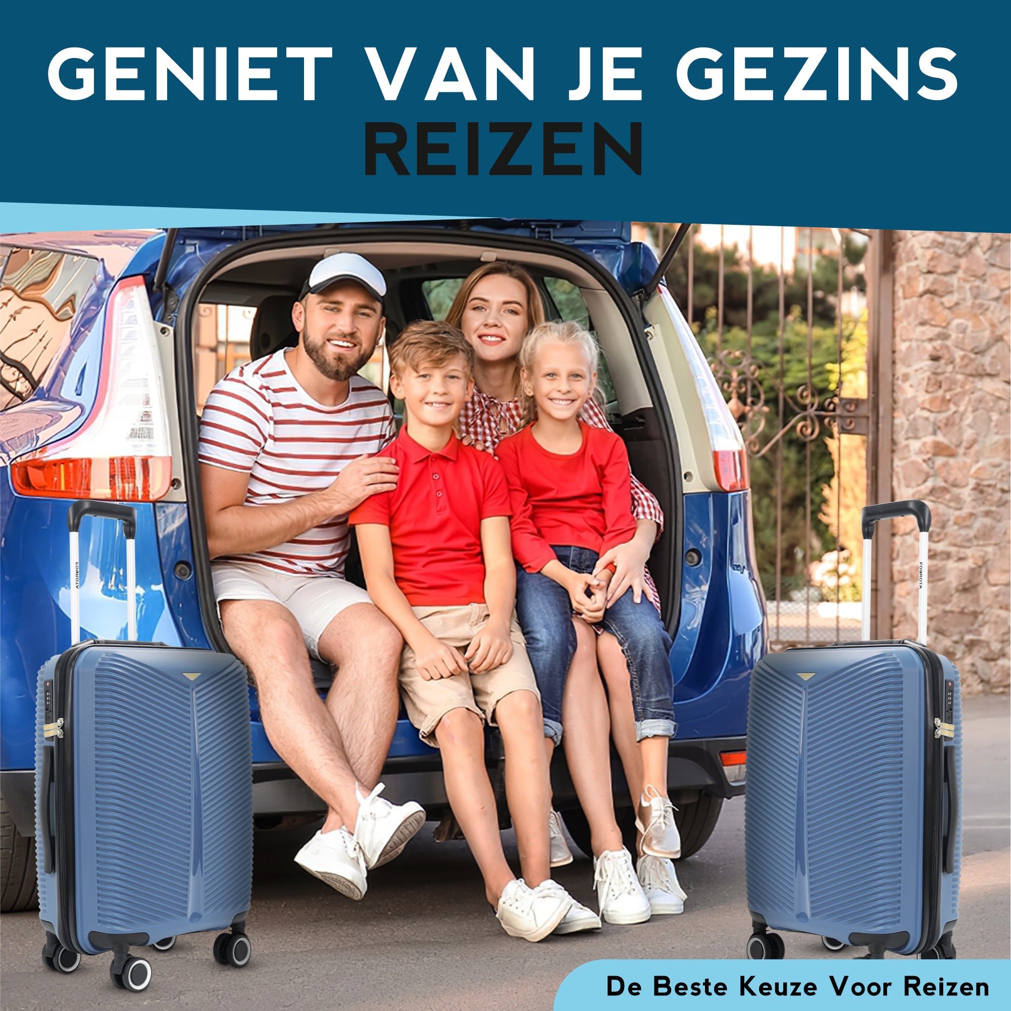 FOUROTA Handbagage met Weegschaal